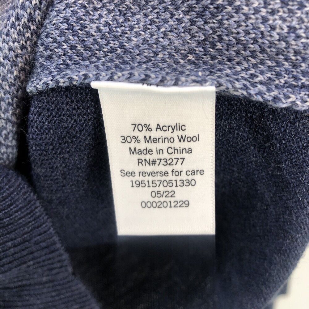 NEW MENS Apt. 9 Men's Soft Colorblock Merino Sweater Size Small - Picture 10 of 11